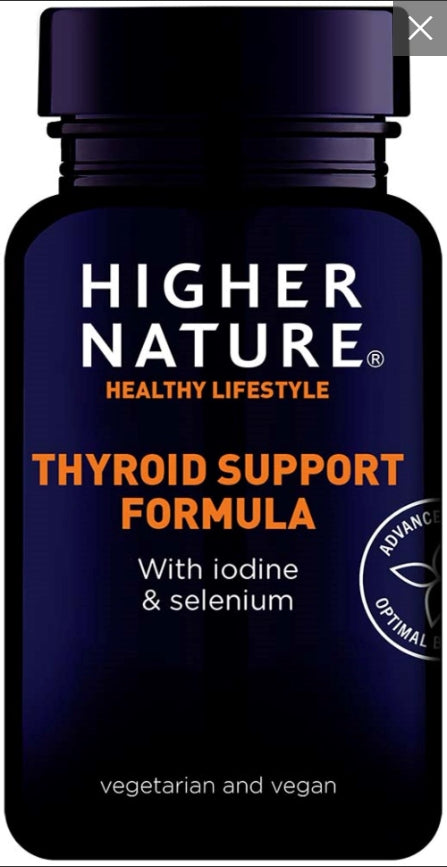 Higher Nature Thyroid Support 60 Capsules