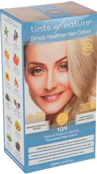 Tints of Nature 10N Natural Platinum Blonde Permanent Hair Colour