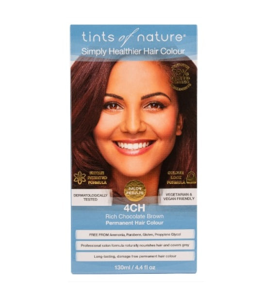 Tints of Nature 4CH Rich Chocolate Brown Permanent Hair Colour