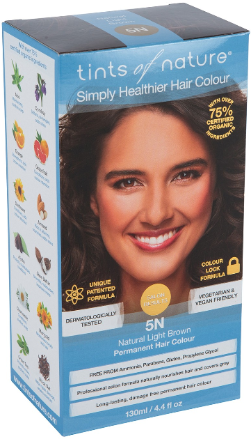 Tints of Nature 5N Natural Light Brown Permanent Hair Colour