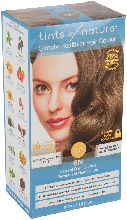 Tints of Nature 6N Natural Dark Blonde Permanent Hair Colour