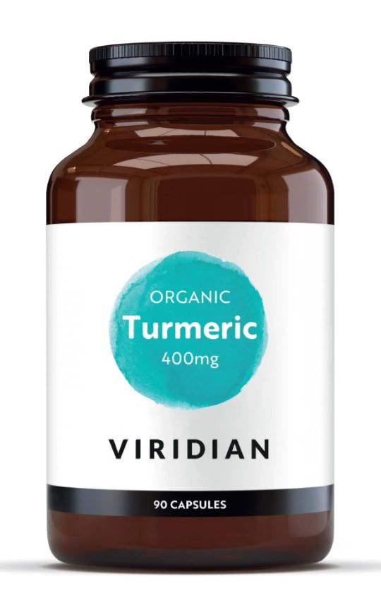 Viridian Organic Turmeric 400mg Veg Caps 90 size #967  Up To 30% Off