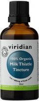 Viridian Milk Thistle Tincture (Organic)  50ml size #606 Up To 30% Off
