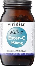 Viridian Extra C 950mg Veg Caps 90 size #219 Up To 30% Off