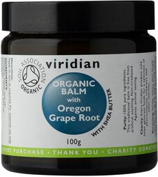 Viridian Oregon Grape Balm Organic  60 grams # 678 Up To 30% Off